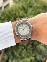 Patek leather semi automatic
