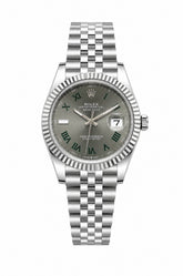 Rolex wimbledon automatic grey dial 40mm