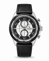 Naviforce black leather
