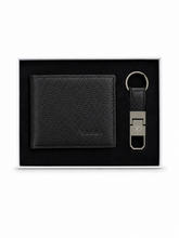 Ck new black (wallet & keychain)