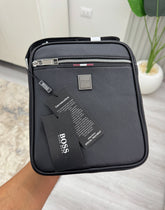 Boss black cross bag