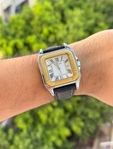Cartier santos leather