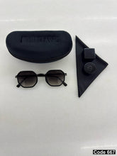 Lacoste hexagonal sunglasses