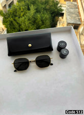 Hexagonal premium sunglasses