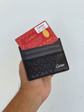 Cartier brown card holder