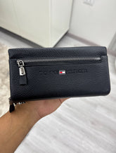 Tommy black hand bag