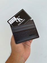 Ck brown card holder