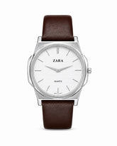 Zara basic leather