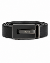 Boss black belt genuine leather