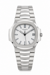 Patek nautilus automatic silver white 40mm