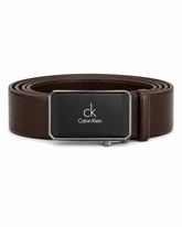 Ck brown belt genuine leather
