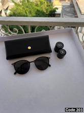 Medium round sunglasses