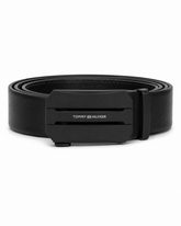 Tommy black belt genuine leather