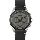 Boss hexagonal leather