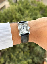 Cartier tank leather