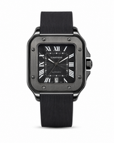 Cartier santos rubber
