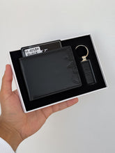 Ck black (wallet & keychain)