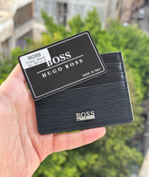 Boss black card holder
