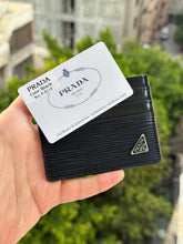 Prada black card holder