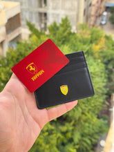 Ferrari black card holder