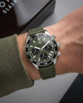 Tommy original olive leather