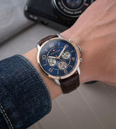 Tommy original navy rosegold