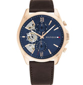 Tommy brown navy skeleton