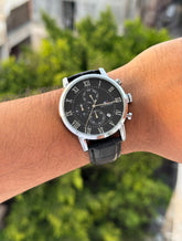Tommy leather chronograph