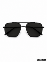 Large premium square sunglasses