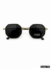 Rayban small hexagonal polarised sunglasses