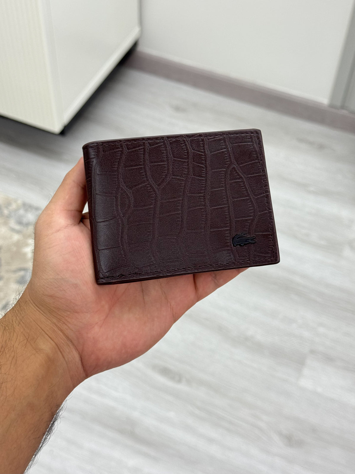 Lacoste brown wallet