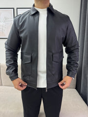 Half collar pullover