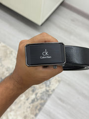Ck black belt genuine leather