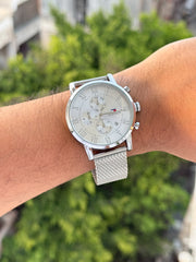 Tommy metal chronograph