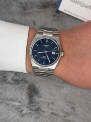 Tissot prx automatic silver navy 41mm steel