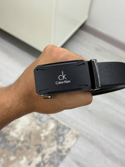 Ck black belt genuine leather