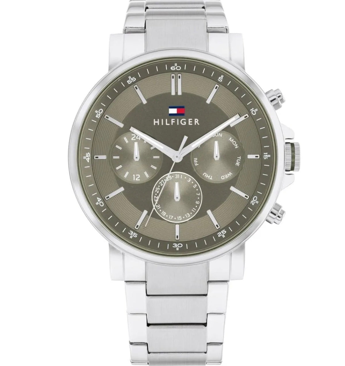 Tommy basic silver green