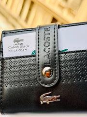 Lacoste black wallet