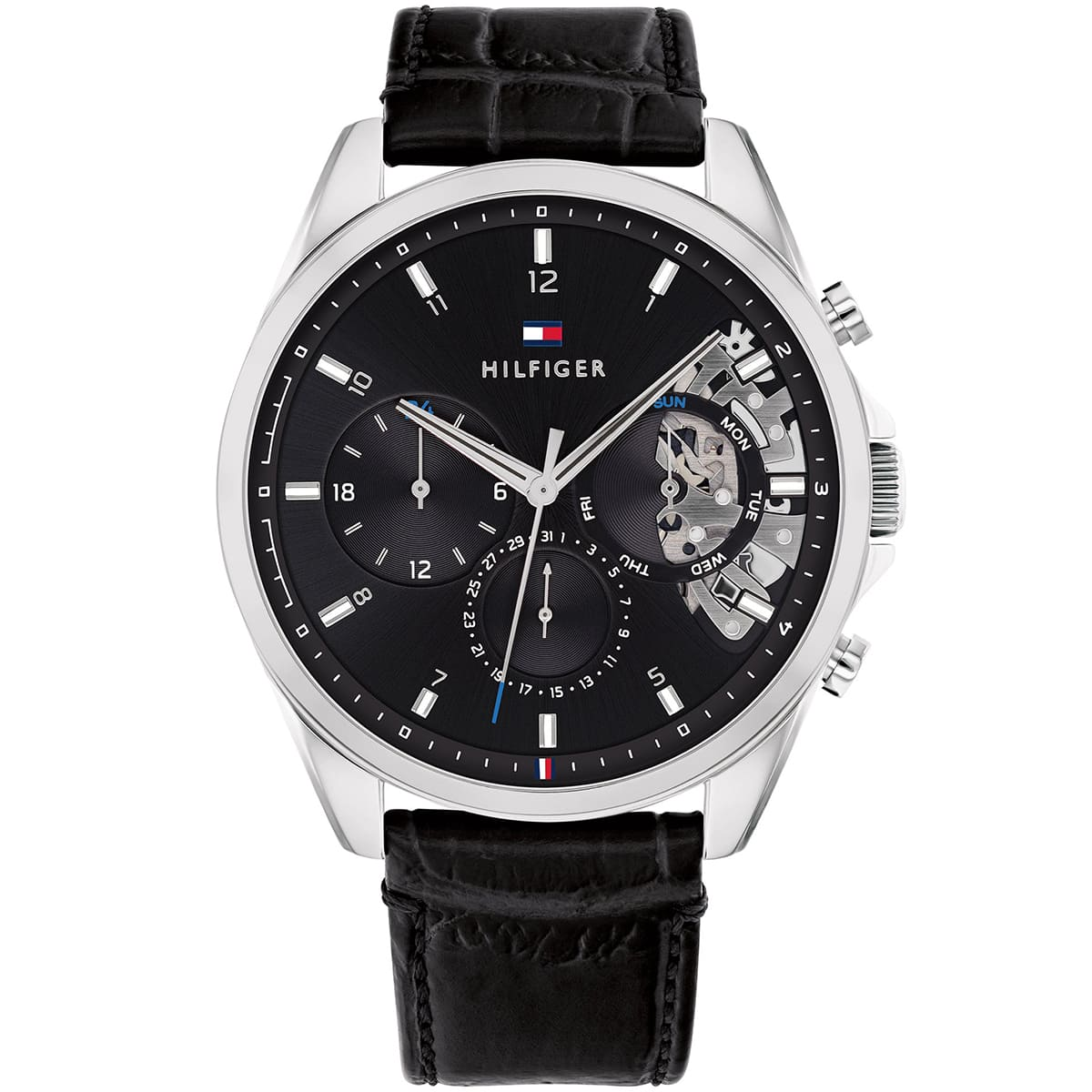 Tommy original black leather skeleton