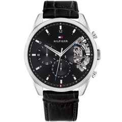 Tommy original black leather skeleton
