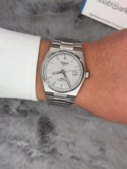 Tissot prx automatic full silver 41mm steel