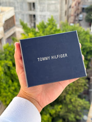 Tommy brown wallet and card holder