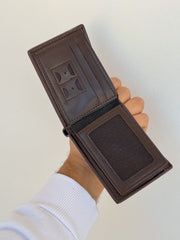 Lacoste brown 2*1 (wallet and keychain)