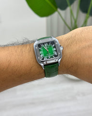 Cartier santos leather