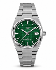 Tissot prx automatic silver green 41mm steel