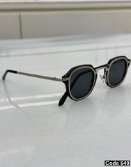 Small pentagon sunglasses