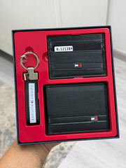 Tommy gift box (wallet-keychain-card holder)