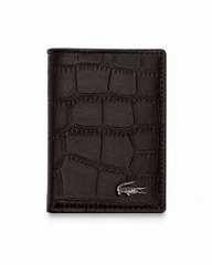 Lacoste brown crocodile wallet