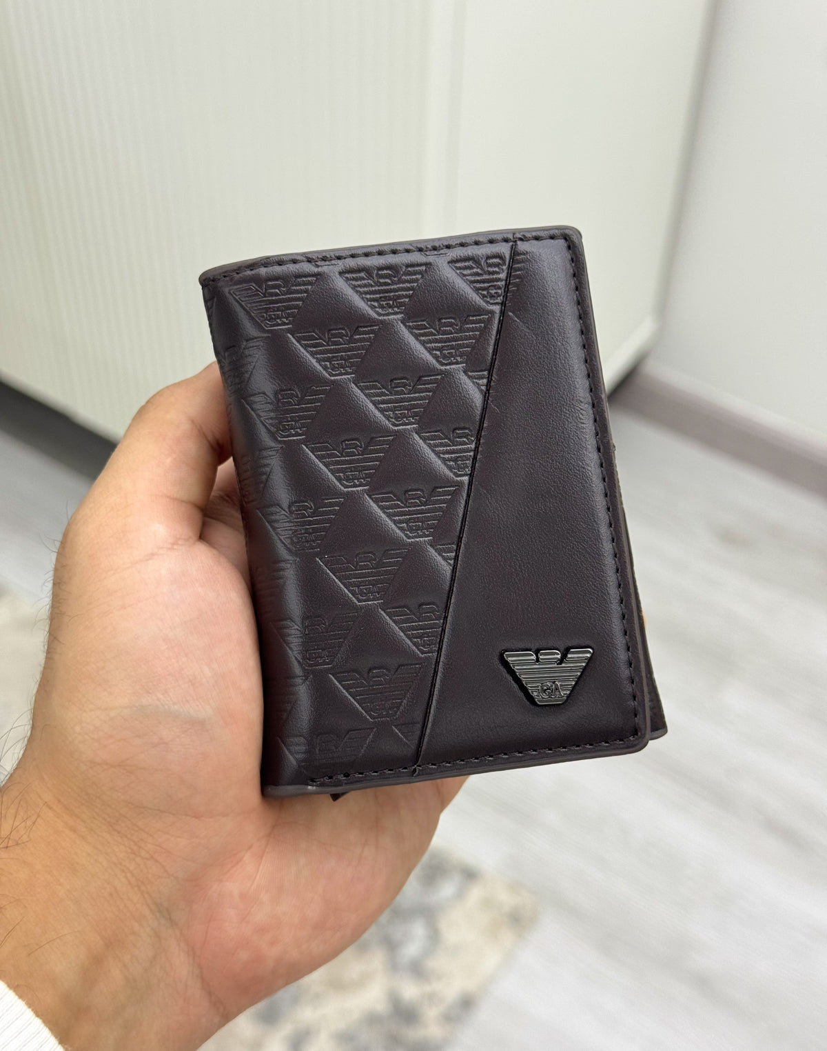 Armani brown wallet