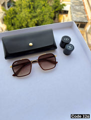 Rayban brown sunglasses code 326